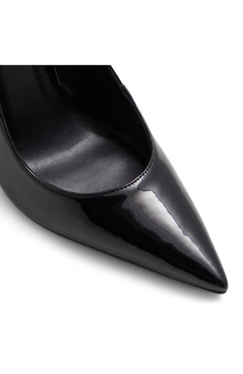 Shop Aldo Stessy Slingback Pointed Toe Pump In Black