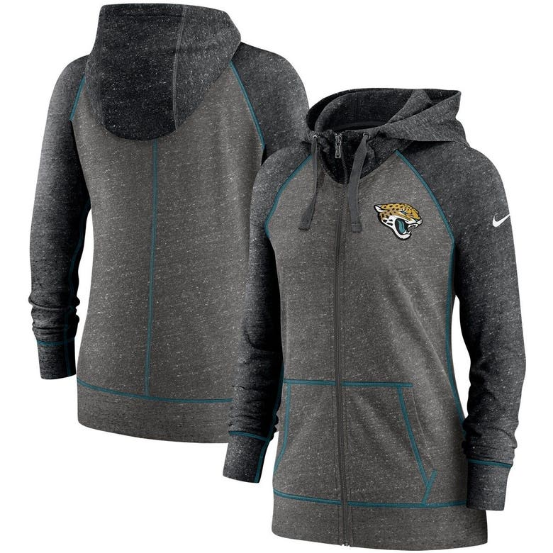 Men's Jacksonville Jaguars Nike Heather Charcoal Essential Logo