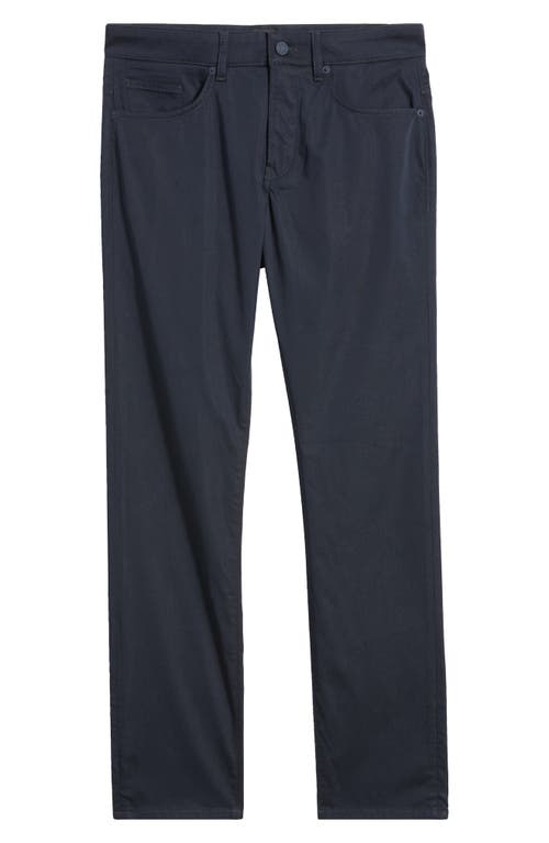 Shop Hugo Boss Boss Delaware Stretch Five Pocket Straight Leg Pants In Dark Blue