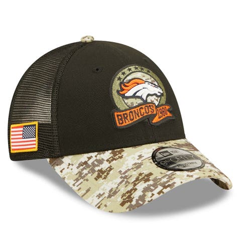 Denver Broncos New Era 2023 Salute to Service 39THIRTY Flexfit Hat S/M Camo