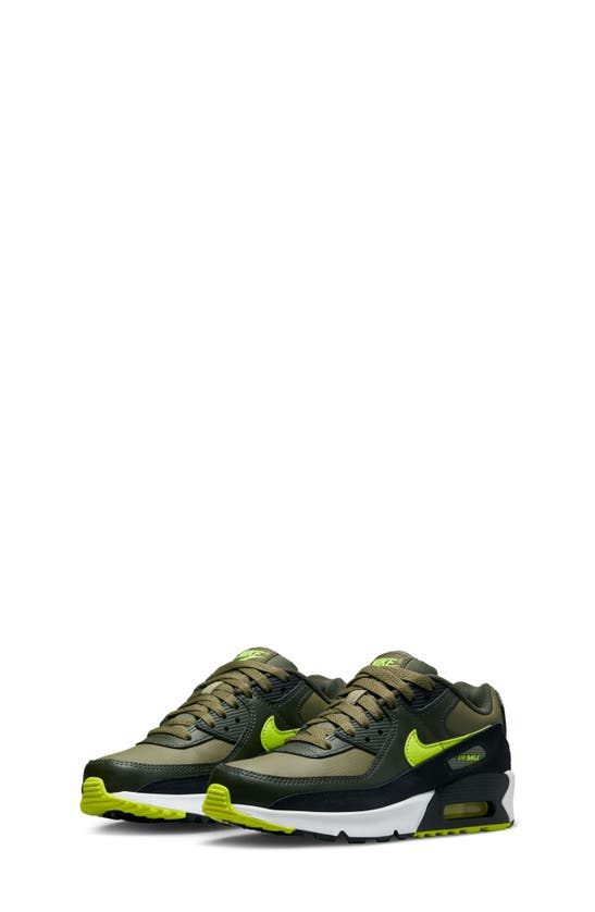 Profeta Año Nuevo Lunar Hueso Nike Kids' Air Max 90 Ltr Sneaker In Medium Olive/volt/black | ModeSens