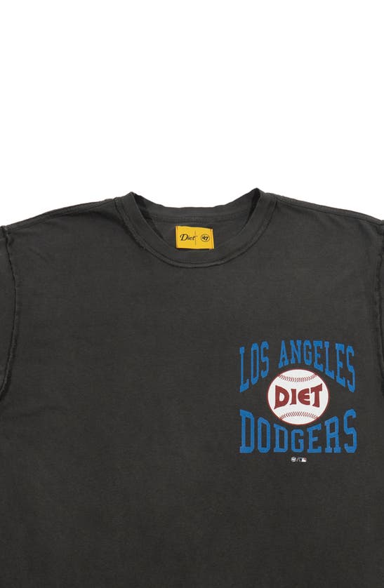 DIET STARTS MONDAY x '47 Dodgers 1990 Graphic T-Shirt