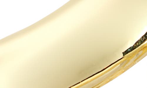 Covet Set Of 3 Molten Stackable Rings In Gold
