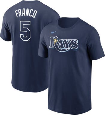 Wander Franco Tampa Bay Rays Signed Authentic Nike Gray Jersey USA