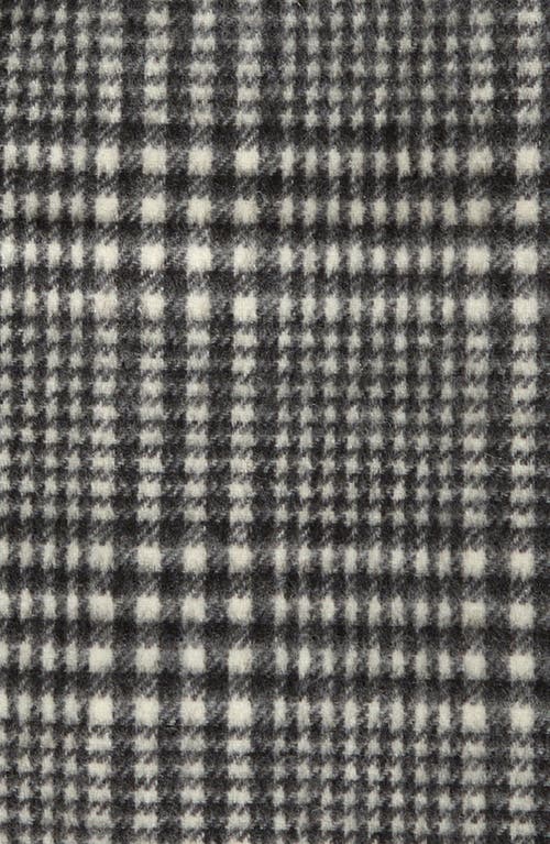 Tom Ford Glen Plaid Cashmere Scarf In Ig690 Charcoal