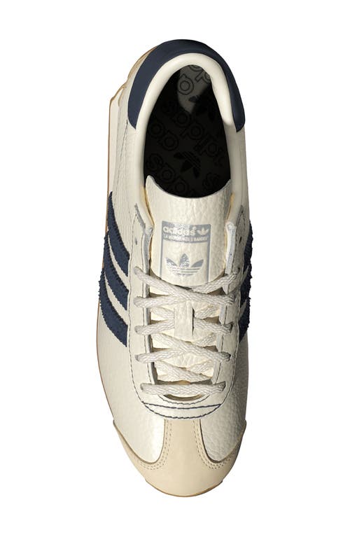 Shop Adidas Originals Adidas Country Low Top Sneaker In Indigo/off White/silver