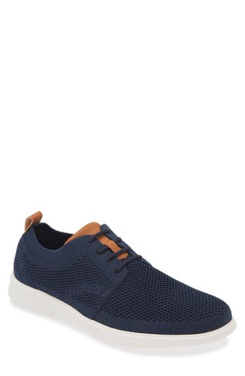Rush By Gordon Rush Knit Sneaker In Navy
