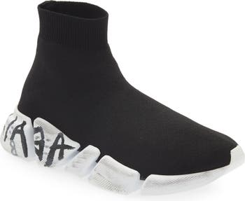 Balenciaga Speed 2.0 Graffiti Recycled Knit Sock Sneaker (Women ...