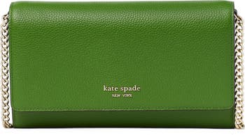 kate spade new york roulette leather wallet on a chain | Nordstromrack