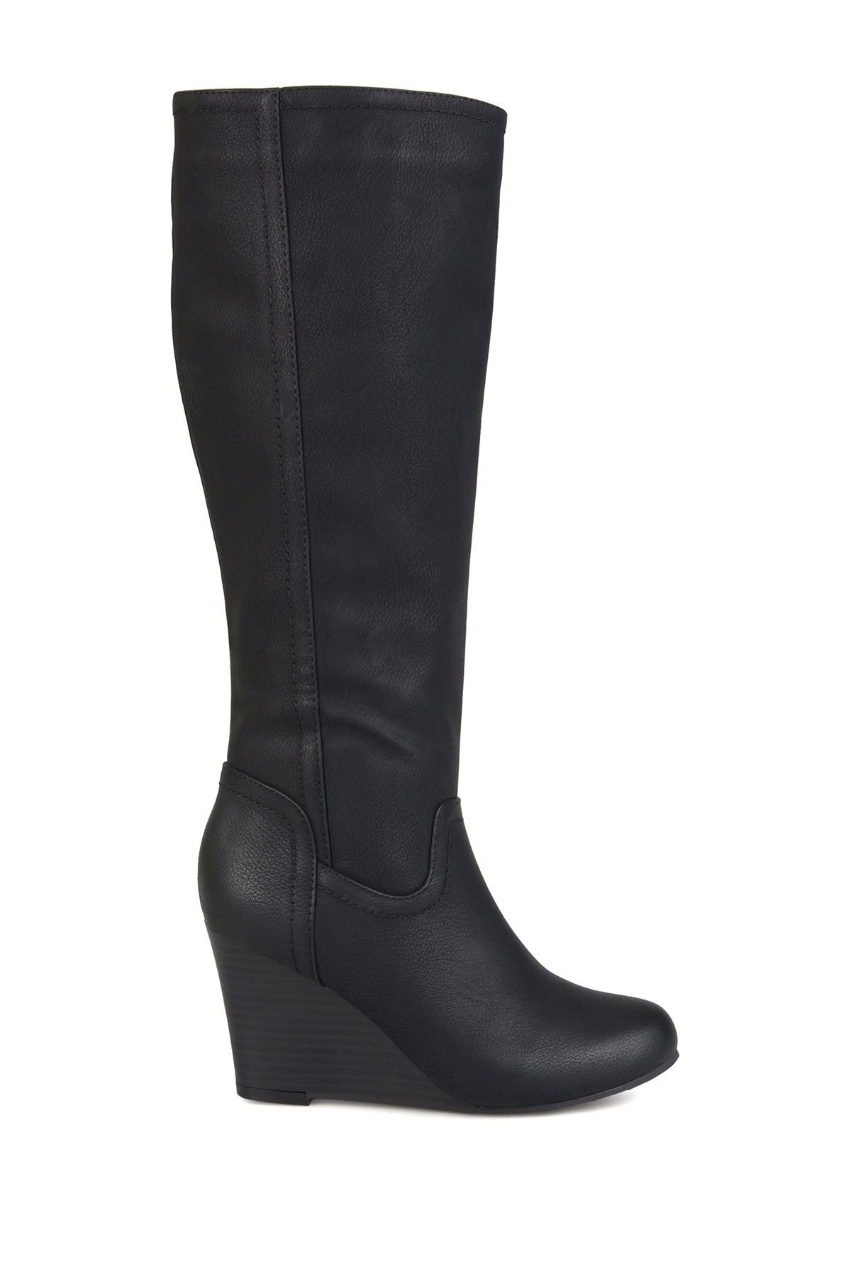 journee collection langly wedge boot