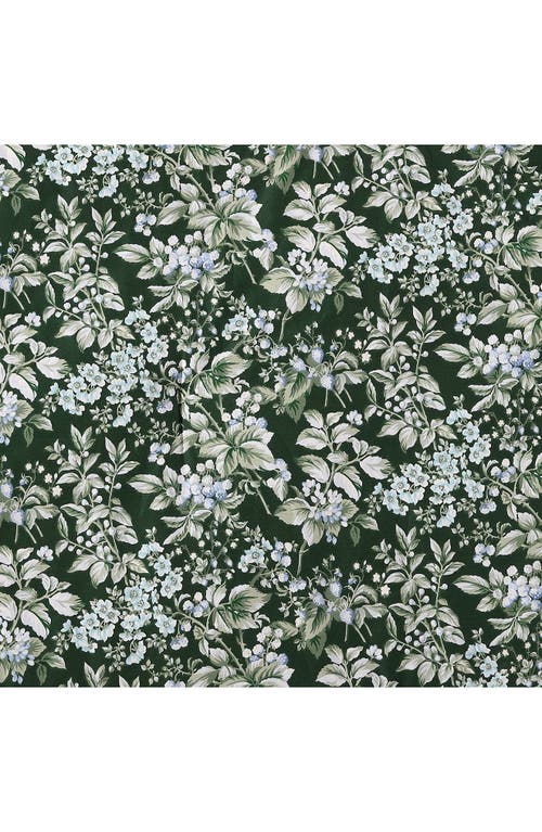 Laura Ashley Bramble Quilt & Sham Set In Forest Green