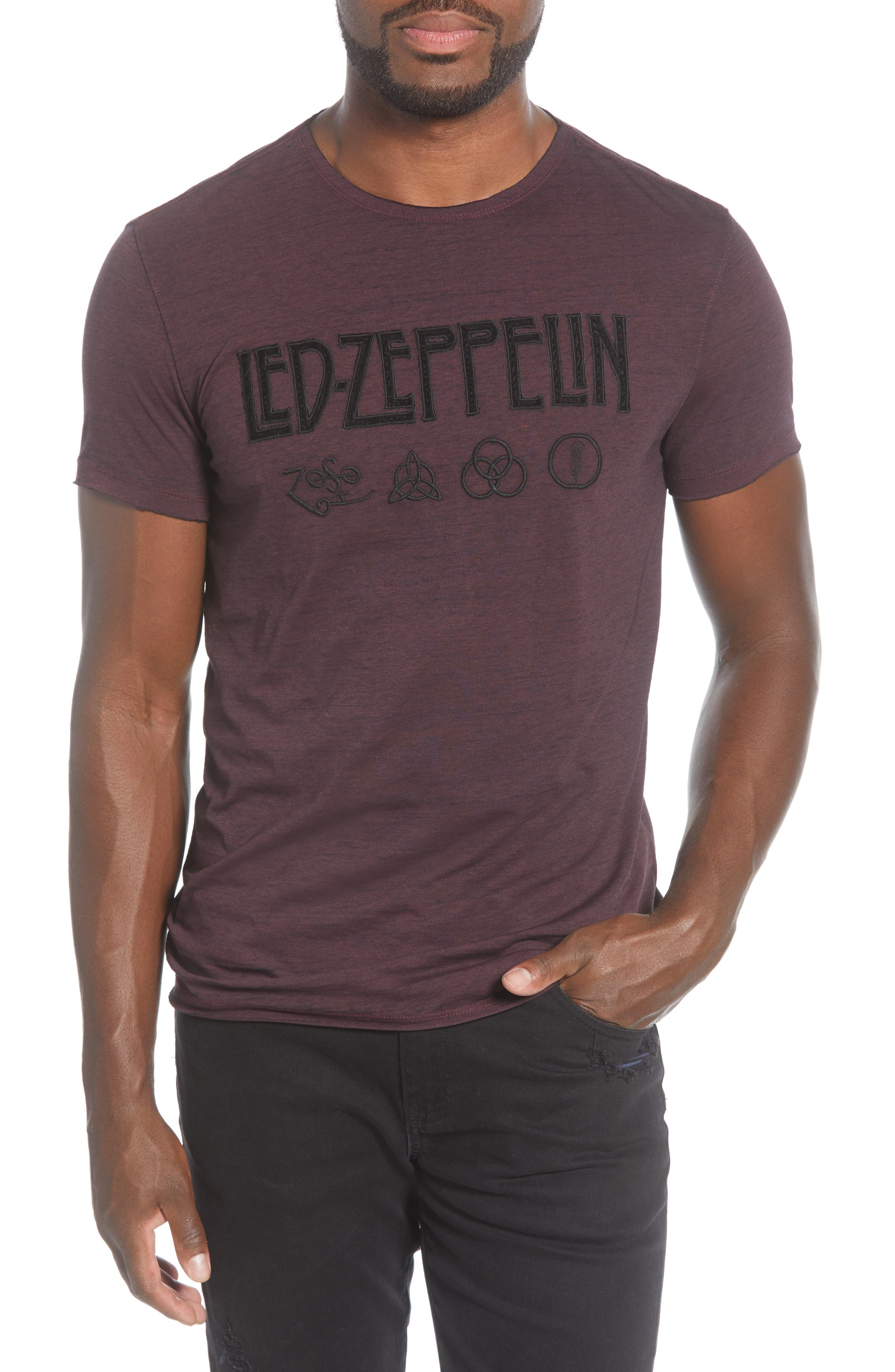 led zeppelin t shirt h