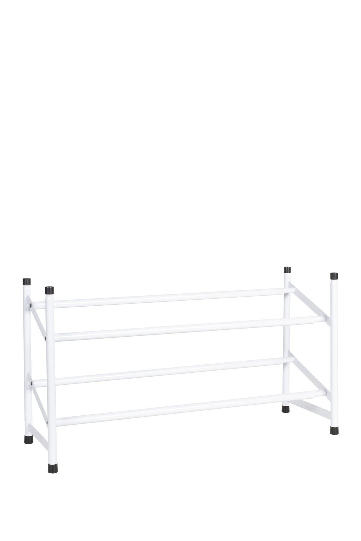 expandable stackable shoe rack on Richards Homewares Shoe Rack White Nordstrom Rack