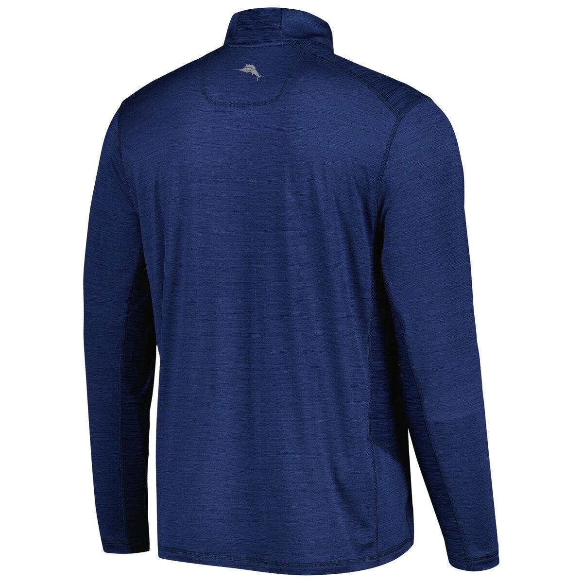 Abby Puerto Palms Half-Zip Mock IslandZone Top