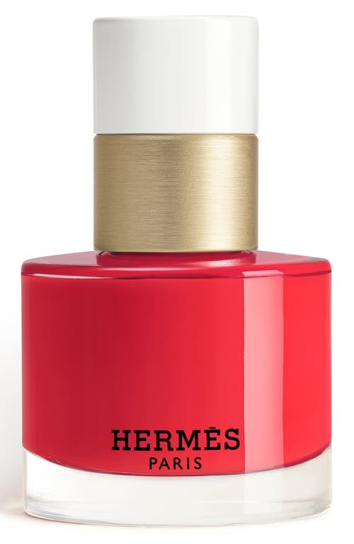 Les Mains Hermès Nail Enamel in 46 Rouge Exotique