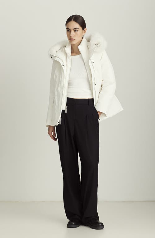 Dawn Levy Robyn Hooded Puffer Jacket In Alpine