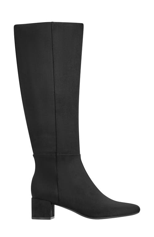 Bandolino Bnaddyson2 Womens Zipper Manmade Mid-calf Boots In Black