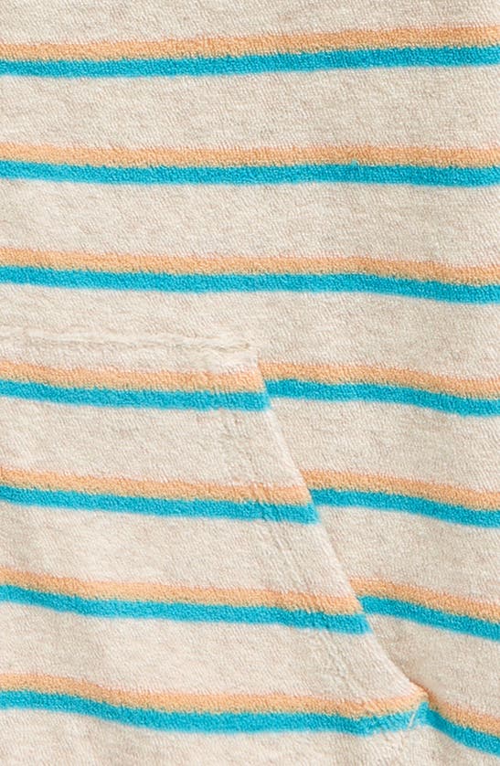 Shop Tucker + Tate Kids' Organic Cotton Terry Cloth Hoodie In Beige Oatmeal Jessi Stripe