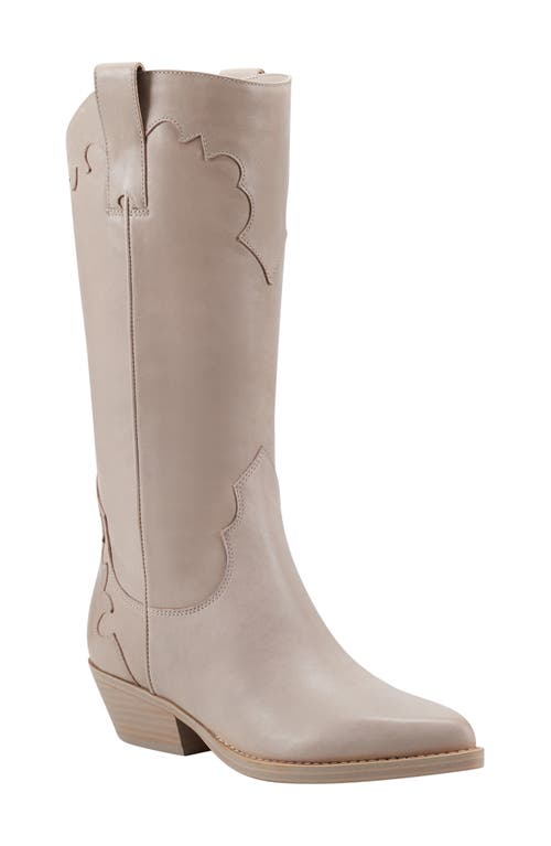 Marc Fisher LTD Hilaria Pointed Toe Western Boot Taupe at Nordstrom,