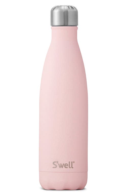 S'Well 17-Ounce Insulated Stainless Steel Water Bottle in Pink Topaz at Nordstrom