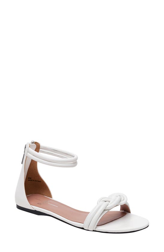 Linea Paolo Leonie Ankle Strap Sandal In Eggshell | ModeSens