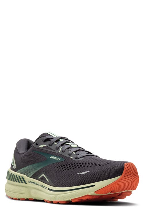 Adrenaline GTS 23 Running Sneaker in Ebony/Smoke Green/Clay