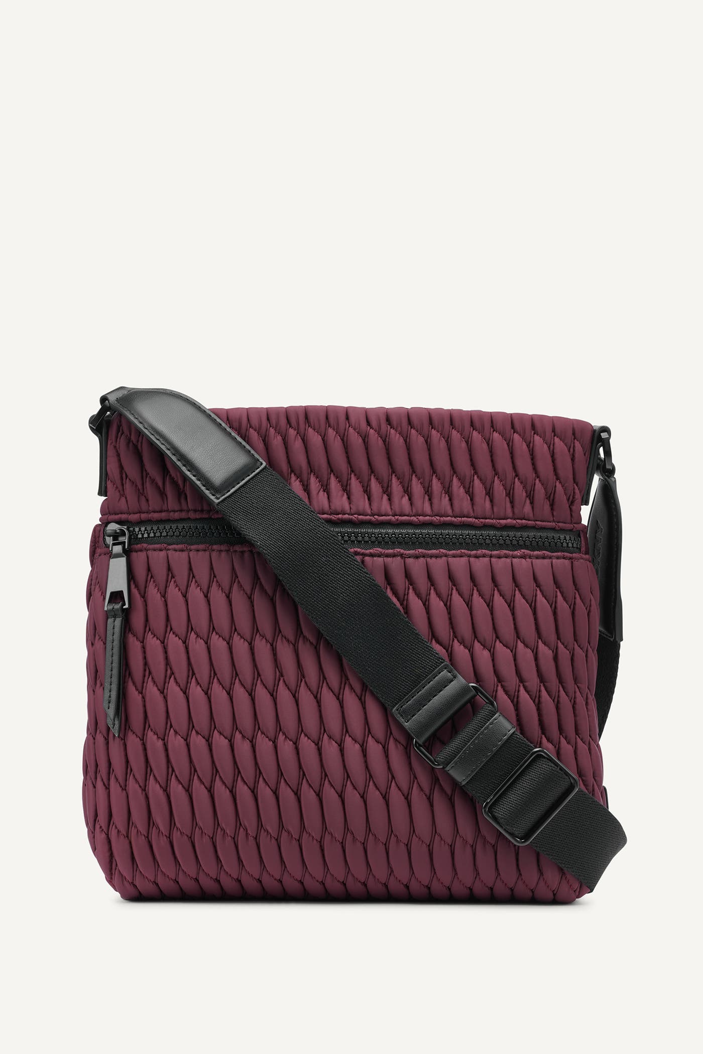 DKNY Mack Nylon Crossbody Bag in Garnet 