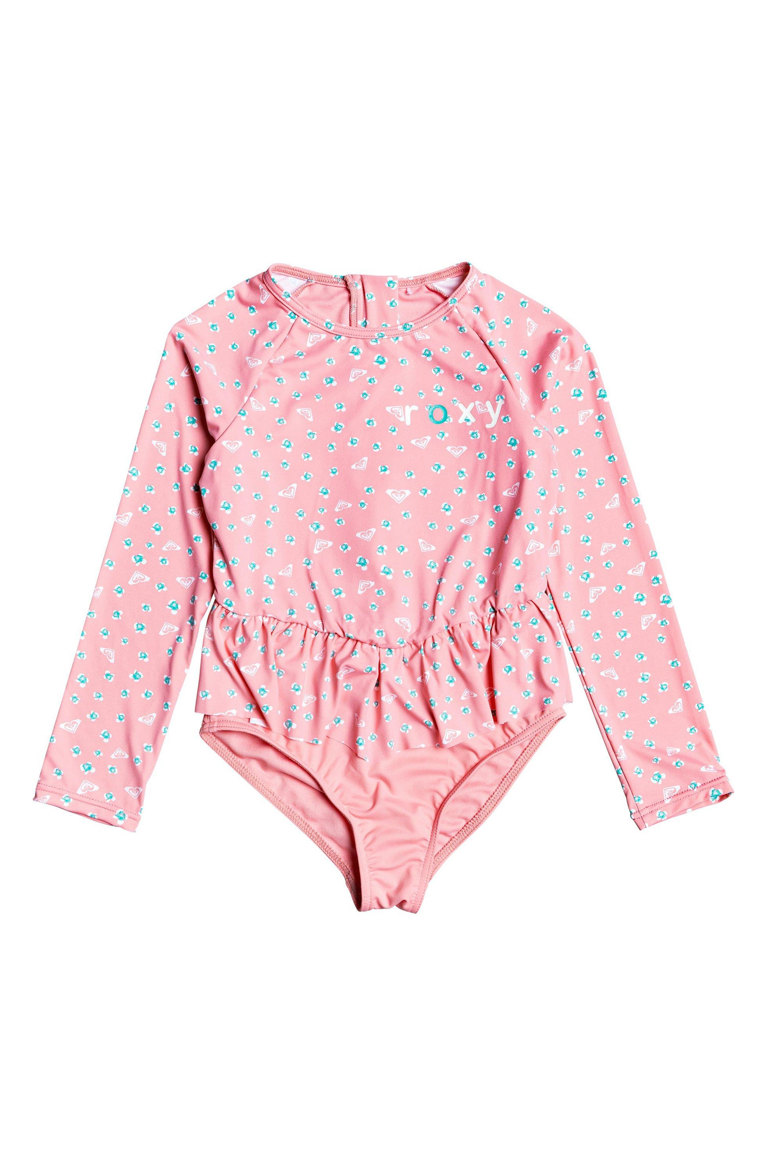 girls long sleeve bathers