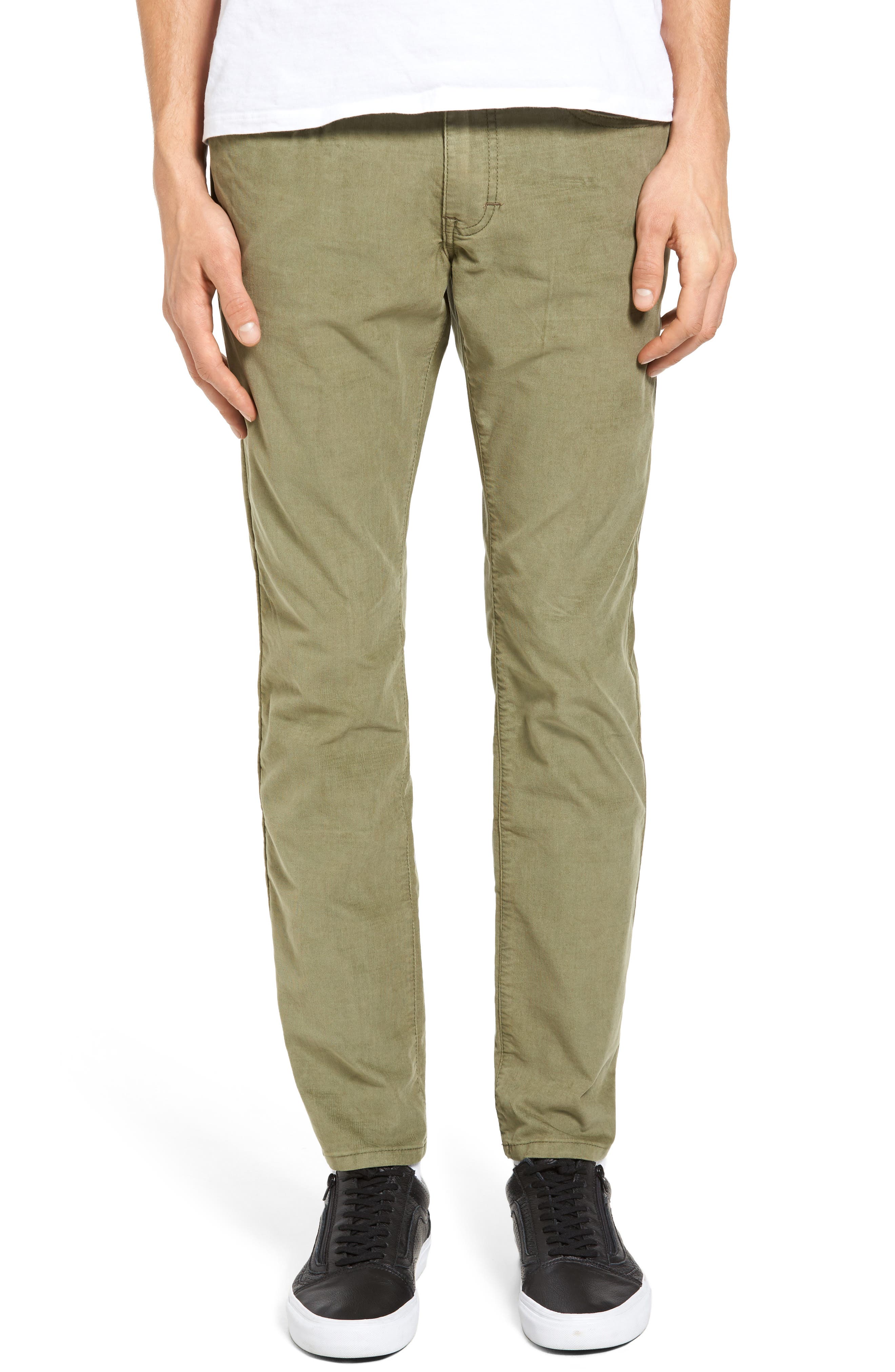 Ezekiel Bryce Chopper Slim Fit Corduroy Pants Nordstrom