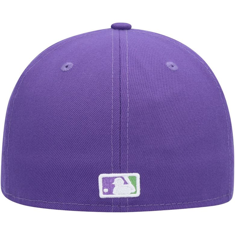 New Era Purple San Diego Padres Lime Side Patch 59fifty Fitted Hat ...