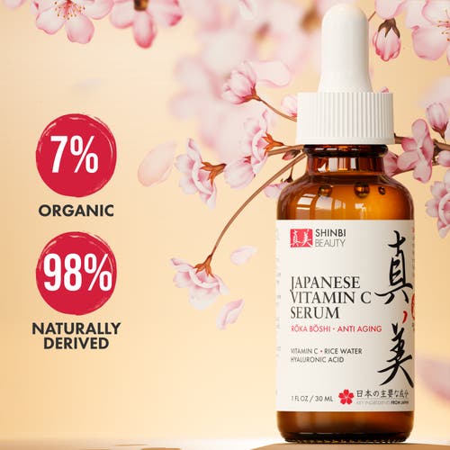 Shinbi Beauty Japanese Vitamin C Serum In Clear