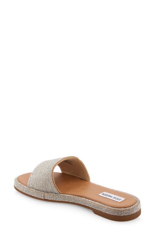Steve Madden Achieve Rhinestones In Silver