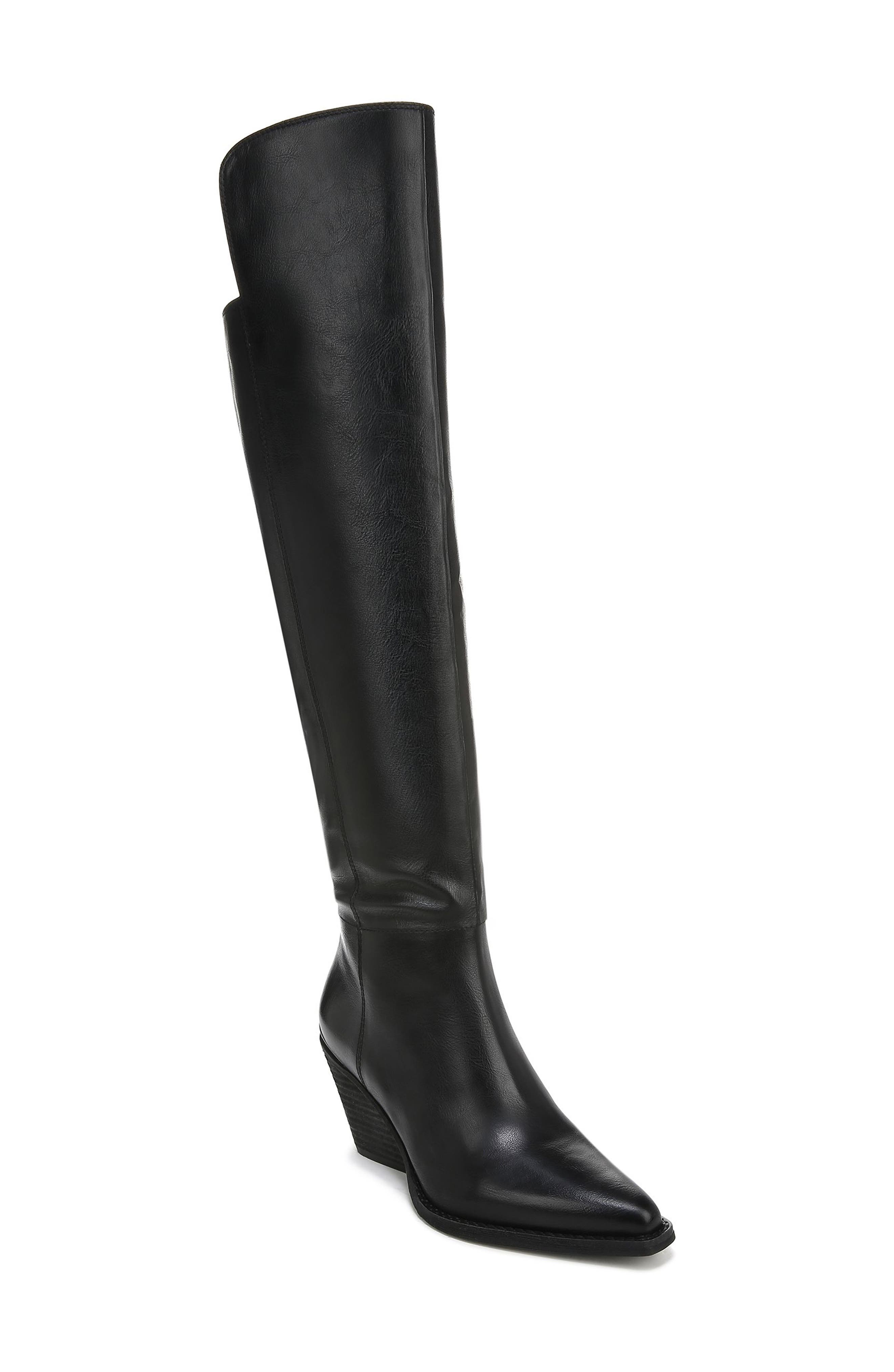 best women's leather knee high boots