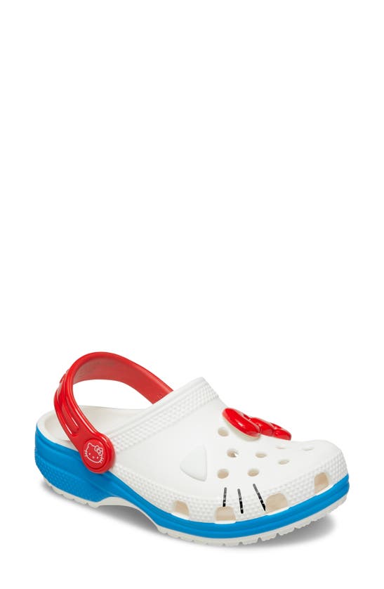 Shop Crocs Kids' X Hello Kitty Classic Clog In White