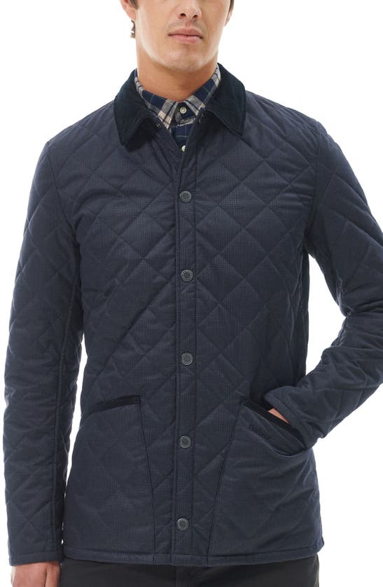 BARBOUR HERITAGE LIDDESDALE CHECK QUILTED JACKET