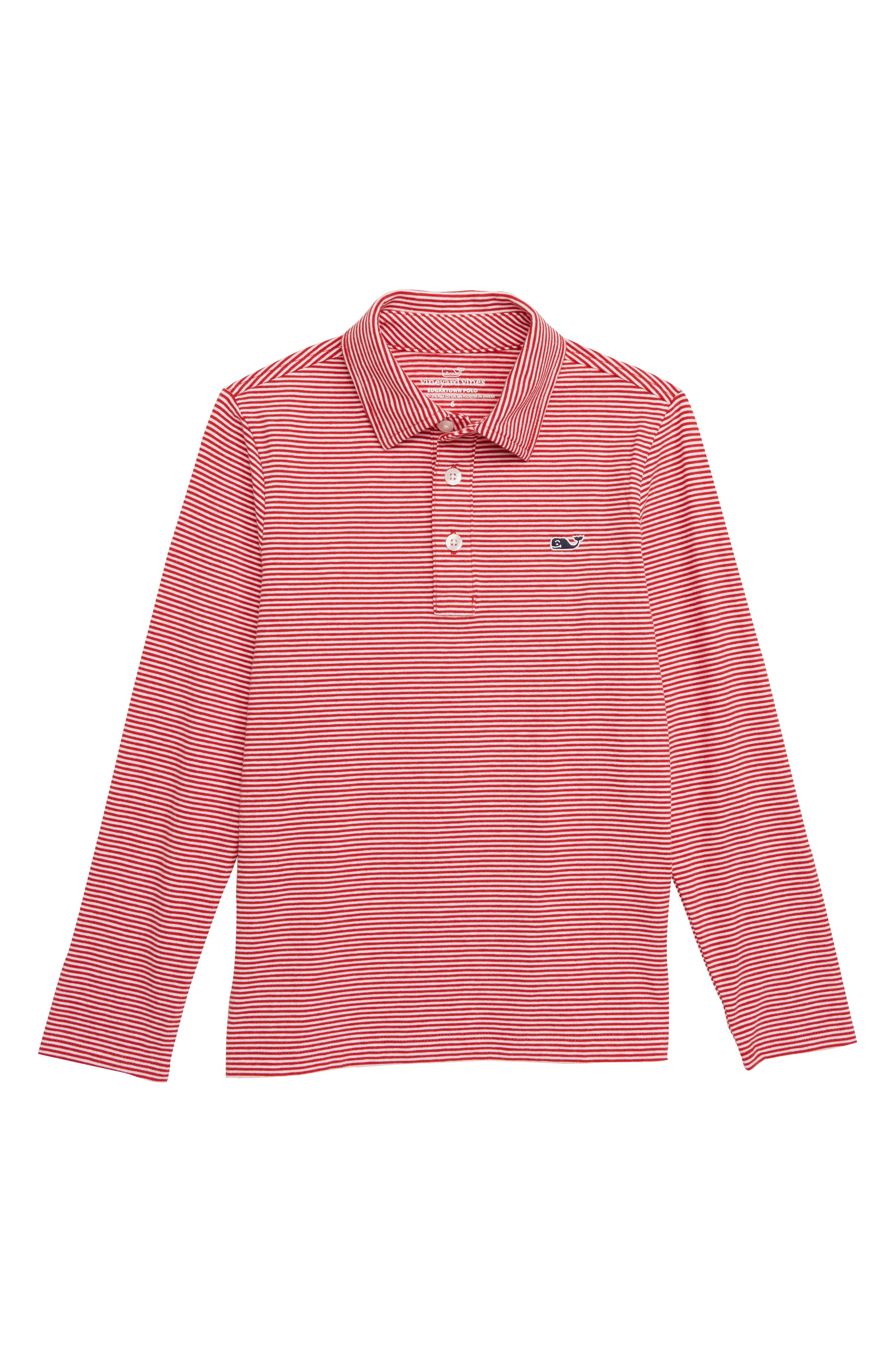vineyard vines long sleeve polo