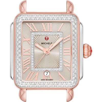 Michele Deco Madison Diamond Dial Watch Case, 3m X 35Mm