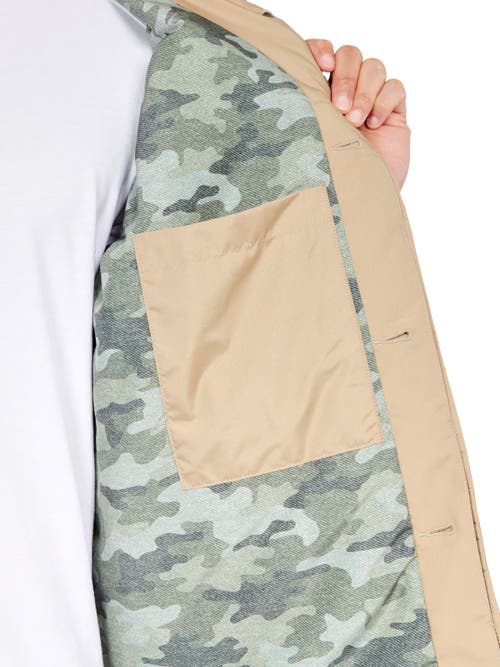 Brooklyn Brigade Solid Field Jacket In Tan