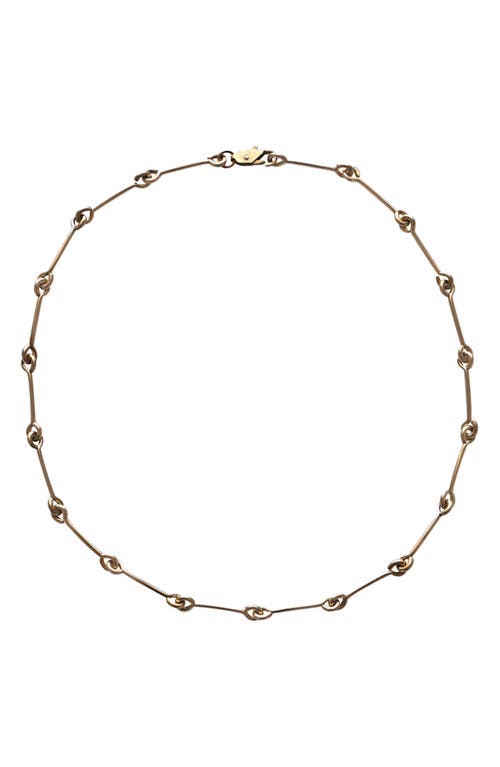 Laura Lombardi Treccia Necklace in 14Kt Gold Plated