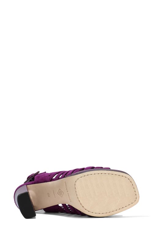 Donald Pliner Sevanna High-heeled Sandal In Iris Purple In Iris