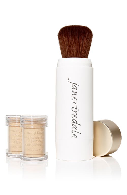 Amazing Base Loose Mineral Powder SPF 20 Refillable Brush in Satin
