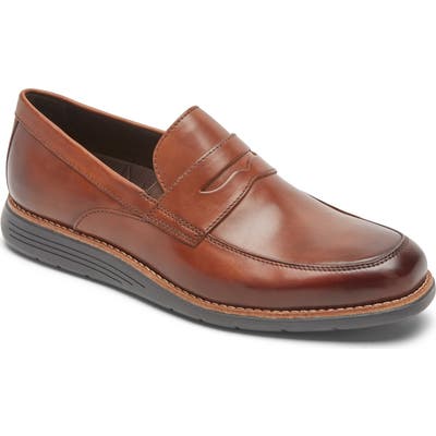 Rockport Total Motion Sport Penny Loafer, Brown