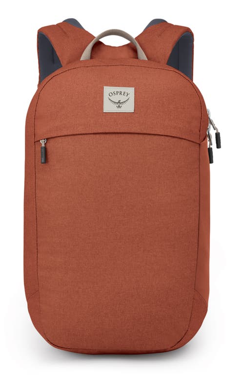 Shop Osprey Arcane Water Repellent Large Day Pack In Porcelain Orange Heather