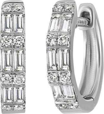 Bony Levy Gatsby Diamond Huggie Hoop Earrings | Nordstrom