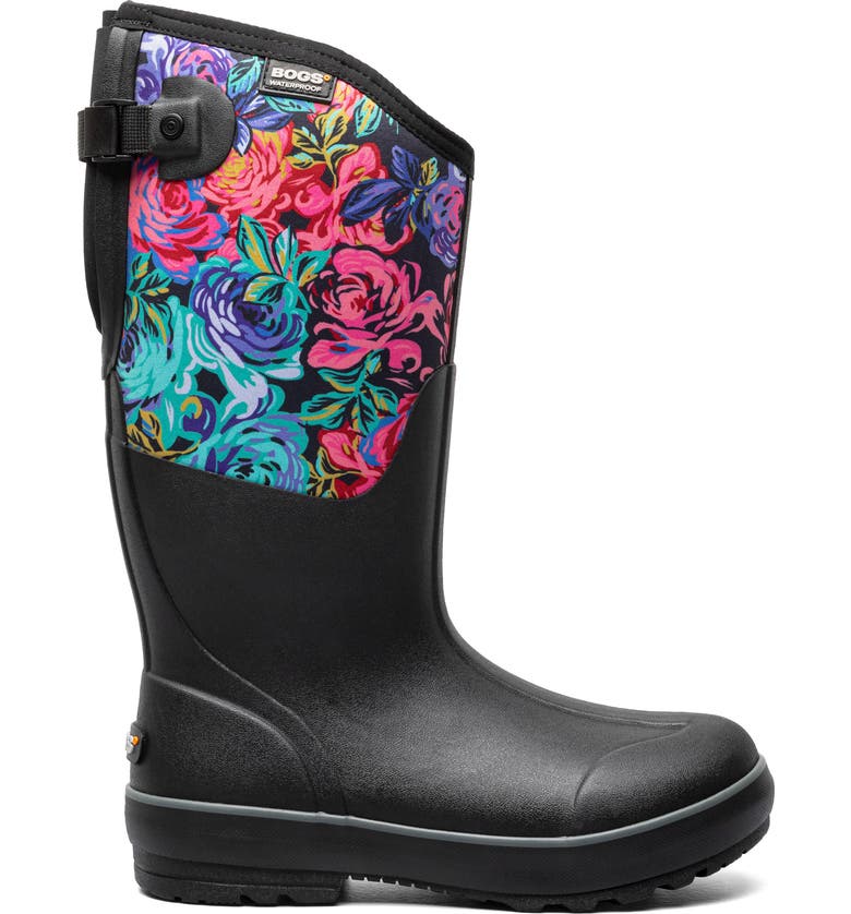 Bogs Classic II Rose Garden Tall Waterproof Insulated Rain Boot (Women) | Nordstrom