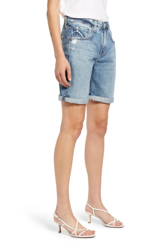 AG AG SLOANE HIGH WAIST DENIM SHORTS