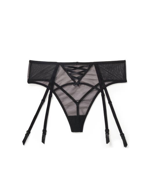 Adore Me Bianca High Waisted Panties In Black