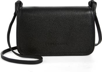 Longchamp Le Foulonné Leather Wallet Crossbody Bag | Nordstrom
