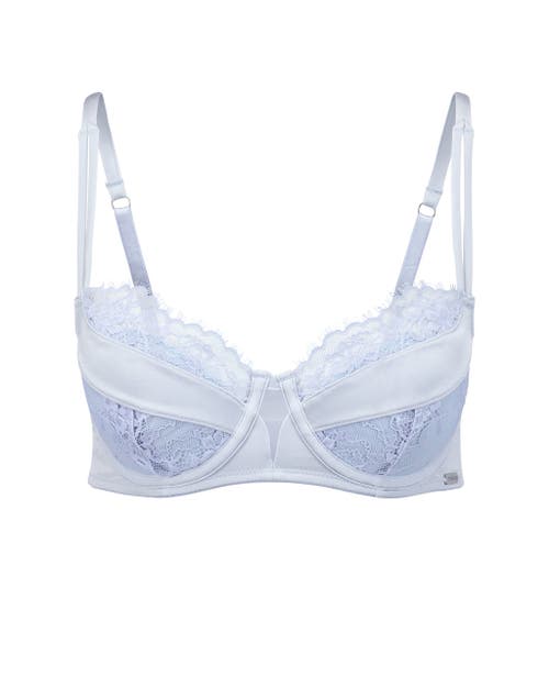 Shop Adore Me Leigha Contour Balconette Bra In Light Blue