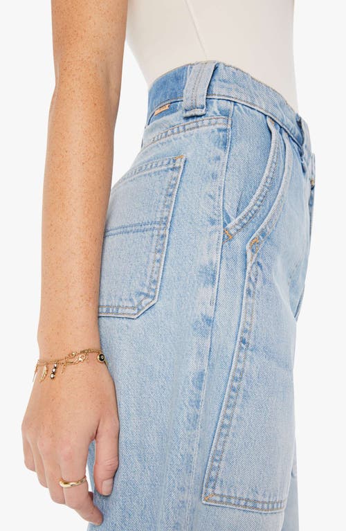 Mother The Quartet Breaker Skimp High Waist Straight Leg Jeans In Im With The Band